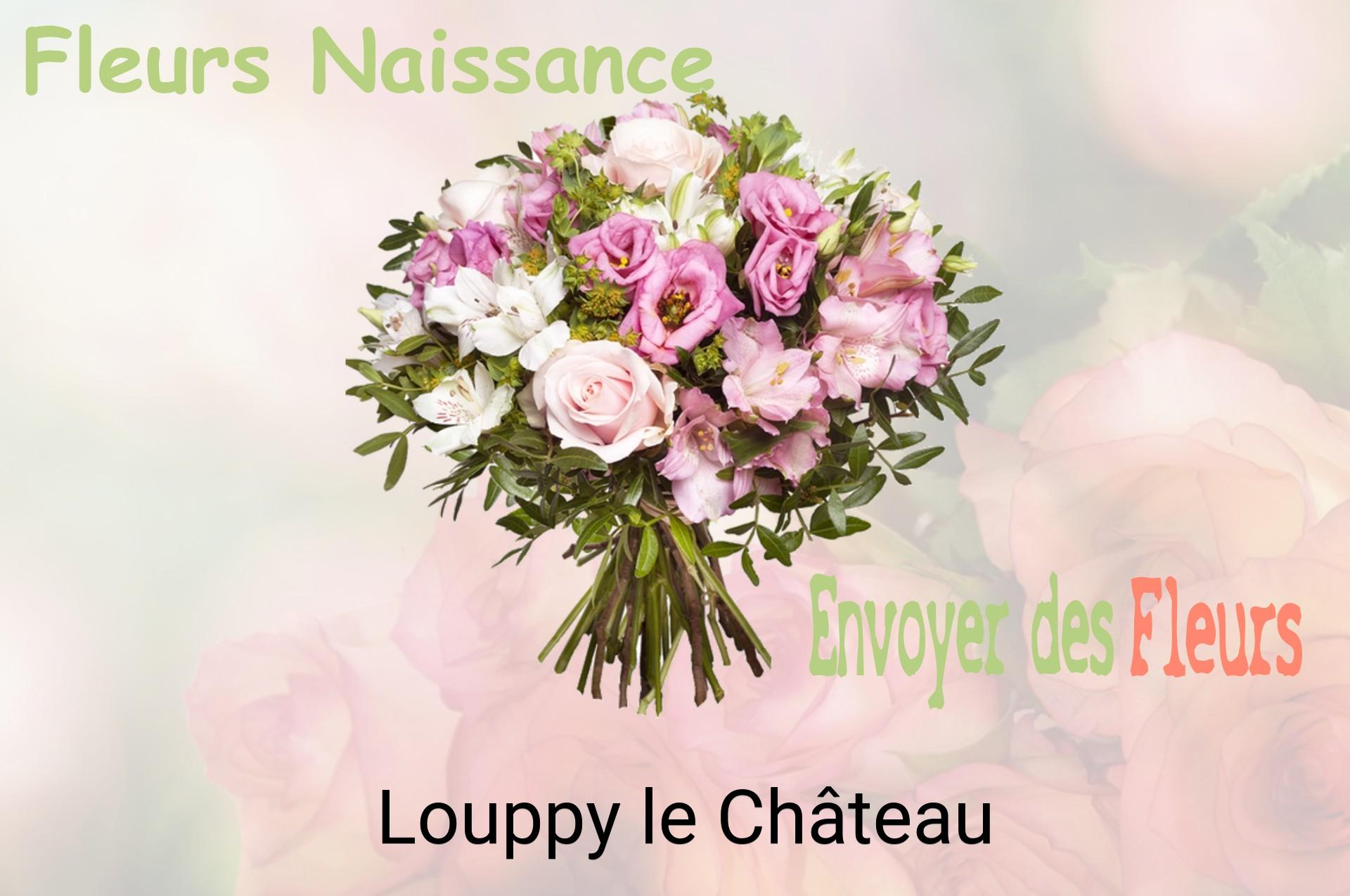 Bouquet de fleurs de naissance livré à Louppy-le-Château